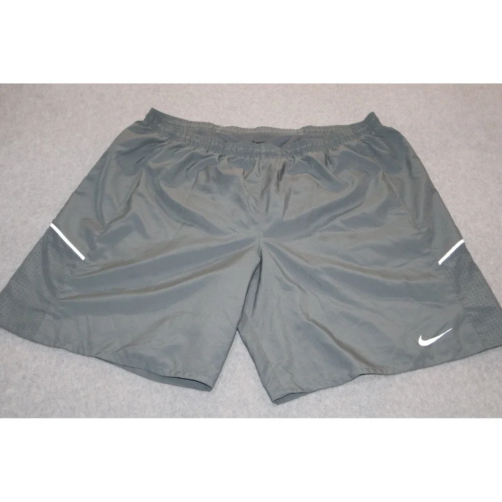 Nike Miler Lined Running Shorts Men XL Dri-FIT Reflective 9